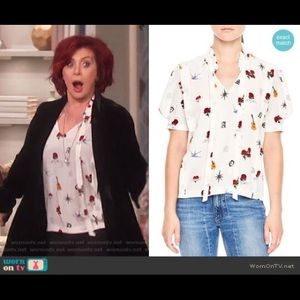 Sandro As seen on TV silk shirt